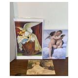 3 FRAMEABLE CHERUB PRINTS