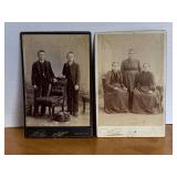2 ANTIQUE PHOTOS BY HILL PHOTOGRAPHY