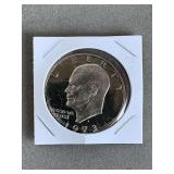 1973 S PROOF EISENHOWER SILVER CLAD DOLLAR - CHECKOUT