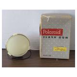 VINTAGE POLAROID FLASH GUN MODEL 202 WITH ORIGINAL BOX