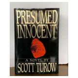 1987 FIRST EDITION "PRESUMED INNOCENT" HARDBACK BOOK