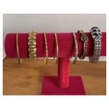 7 FASHION BANGLE BRACELETS - CHECKOUT
