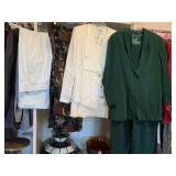 LADIES CLOTHING LOT - 1 SKIRT, 1 PANTS, 2 TWO PIECE SUITS - ALL SIZE 12