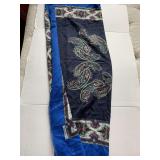 FRANCO LUNVENLI MULTI COLOR SCARF (COULD ALSO USE FOR TABLE CENTERPIECE)