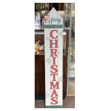 NEW MERRY CHRISTMAS HOUSE/PORCH DECOR 50" TALL X 8 3/4" WIDE