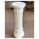 PLASTER COLUMN PEDESTAL 28" TALL X 9" ROUND