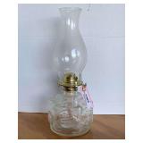 14 1/2" TALL OIL LAMP