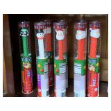 EIGHT 2016 PEZ CHRISTMAS DISPENSERS