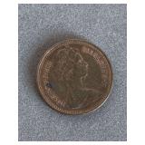 1973 RARE UK ONE NEW PENCE - CHECKOUT
