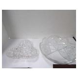 TWO CRYSTAL BOWLS