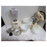KITCHEN ITEMS, MIXER, BLENDER, AND MORE