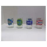 VINTAGE SET OF FOUR ARTLAND UPCYCLE GLASSES