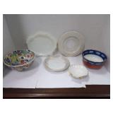 MIXED LOT OF BOWLS AND PLATES