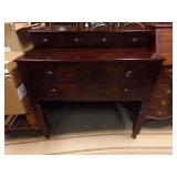 ANTIQUE MAHOGANY BUTLER DESK/SECRETARY DESK