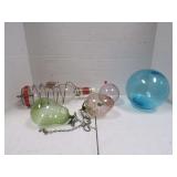 MIX A LOT OF HAND BLOWN GLASS ITEMS