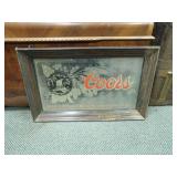 COORS BEER BAR MIRROR ADVERTISEMENT