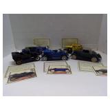 SIX NATIONAL MOTOR MUSEUM DIECAST MODEL CARS