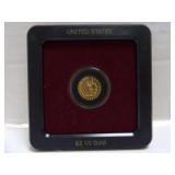 1908 2 1/2 DOLLAR GOLD INDIAN HEAD QUARTER EAGLE