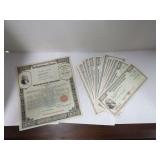 LOT OF VINTAGE BONDS