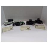 THOR NATIONAL MOTOR MUSEUM MINT DIECAST CARS