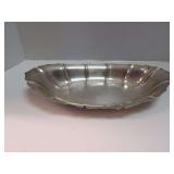 ANTIQUE STERLING SILVER BOWL MARKED STERLING WEIGHING APPROX 401.2 GRAMS