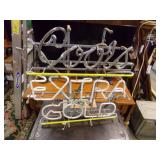 COORS EXTRA GOLD, NOT WORKING VINTAGE NEON SIGN
