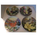 SET OF FOUR SONGBIRDS OF THE SOUTH COLLECTORS PLATES BY SOUTHERN LIVING