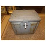 METAL AMMUNITION BOX WITH CONTENTS, AMMO AND MORE