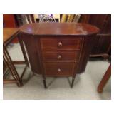 ANTIQUE MARTHA MARTHA, WASHINGTON STYLE SEWING CABINET