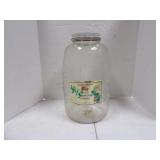 LARGE ROTENBERRY PICKLE JAR 2 1/2 GALLON