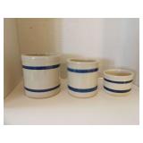 SET OF THREE VINTAGE CROCS BY RRP CO ROSEVILLE, USA