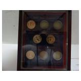 2011 UNITED STATES COMMEMORATIVE GALLERY PRESIDENTIAL GOLDEN DOLLAR COLLECTION