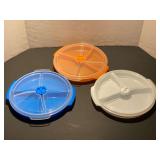 DR… Portioned meal containers, set of three, see pictures for details.