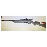 Crossman .177 caliber pellet rifle with Tasco 4 x 15 scope, see pictures for details.