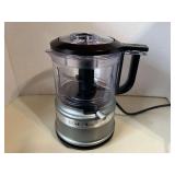 KIT...Small KitchenAid food processor, powers up, see pictures for details.