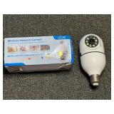 Wi-Fi smart camera bulb, working condition unknown, comes in original box, see pictures for details.