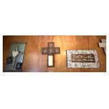 DR… Spiritual wall decor, four pieces, see pictures for details.