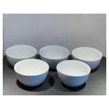 DR… Tabletop Gallery bowls, five pieces, see pictures for details.