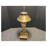 Orient express style brass table lamp, see pictures for details.