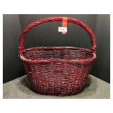 Large decorative woven basket, see pictures for details.