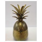 Brass Pineapple Trinket Box