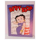 Betty Boop Metal Sign