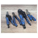 KOBALT CLAMPING PLIERS AND WIRE CUTTERS
