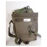 US Military NBC M17A1 Gas Mask with Accessories and Bag