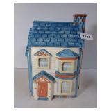 Ceramic House Cookie Jar, International 21 Inc