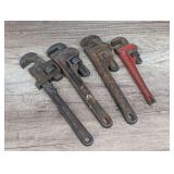 PIPE WRENCHES INCLUDING VINTAGE PROTO