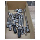 1/2-IN DRIVE RATCHET EXTENSION, SWIVEL HEADS, STEP UP ADAPTERS, AND MORE