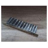 CRAFTSMAN 3/8-IN DRIVE DEEP WELL METRIC SOCKET SET WITH RAIL ORGANIZER