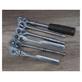 3/8-IN DRIVE RATCHETS, MULTIPLE BRANDS INCLUDING CRAFTSMAN