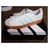 Adidas VL Court Base Sportswear White/Blue Shoes - US 8